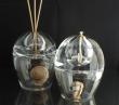 Lampes à huile/ diffuseurs de parfum avec des coquillages de collection en inclusion.